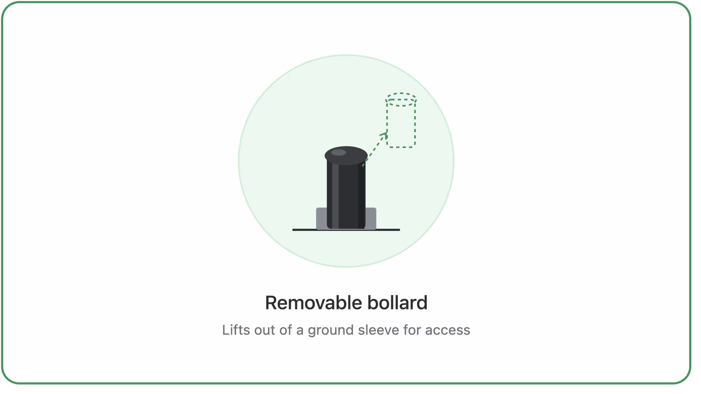 Removable Bollards