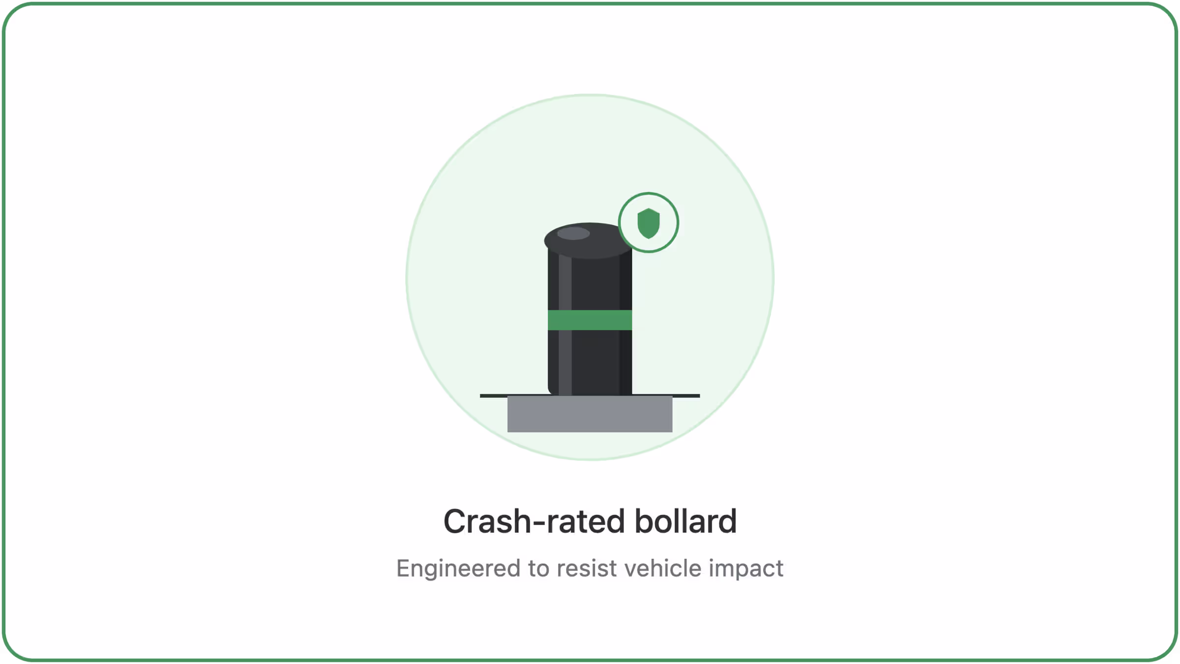 Crash-Rated Bollards