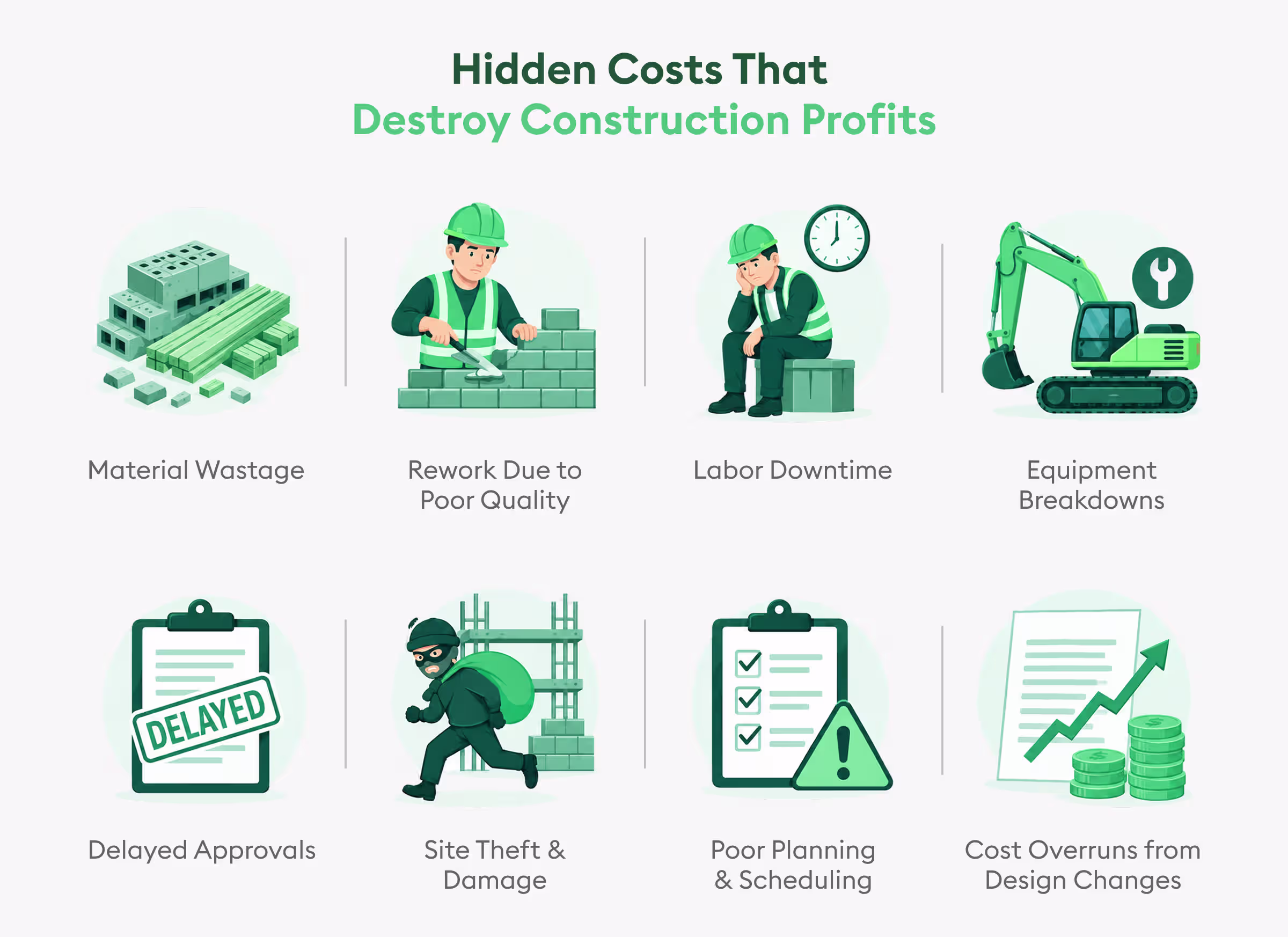 hidden costs that destroy construction profits