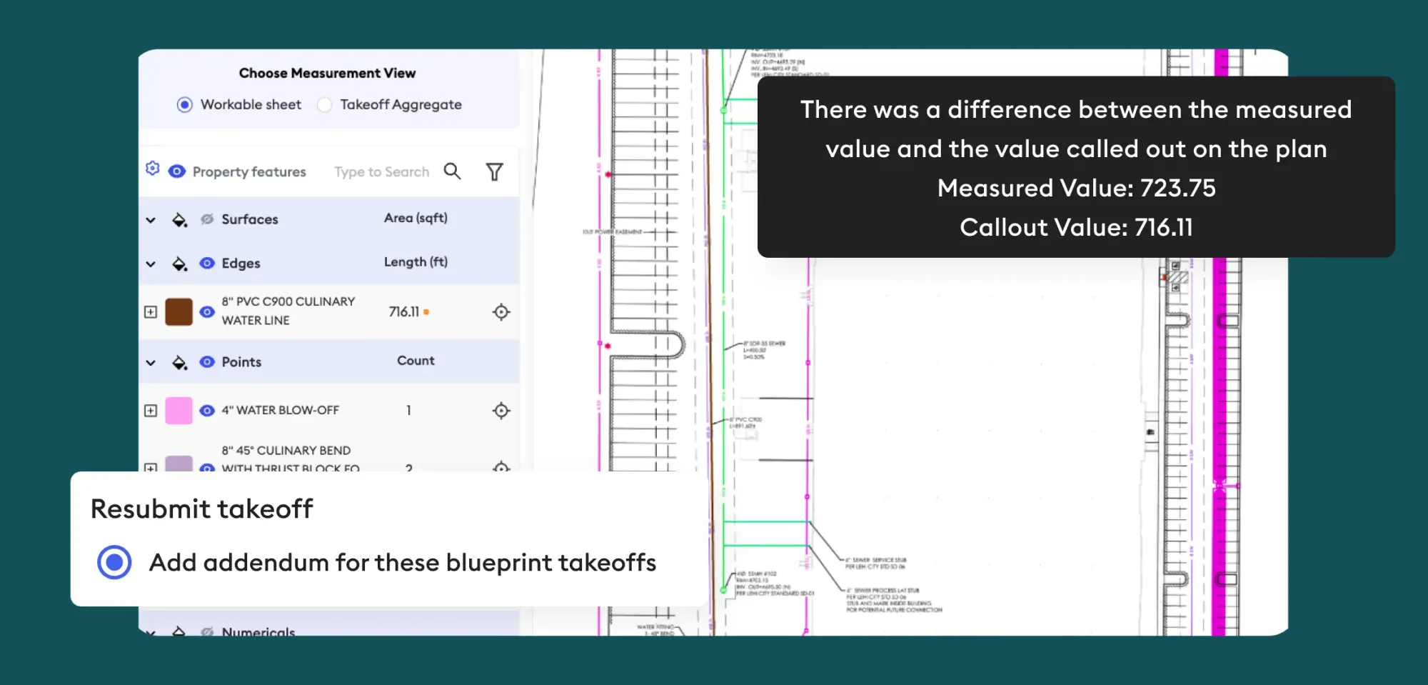 Save 90% time with done-for-you concrete takeoffs