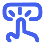 "Attentive" Support icon
