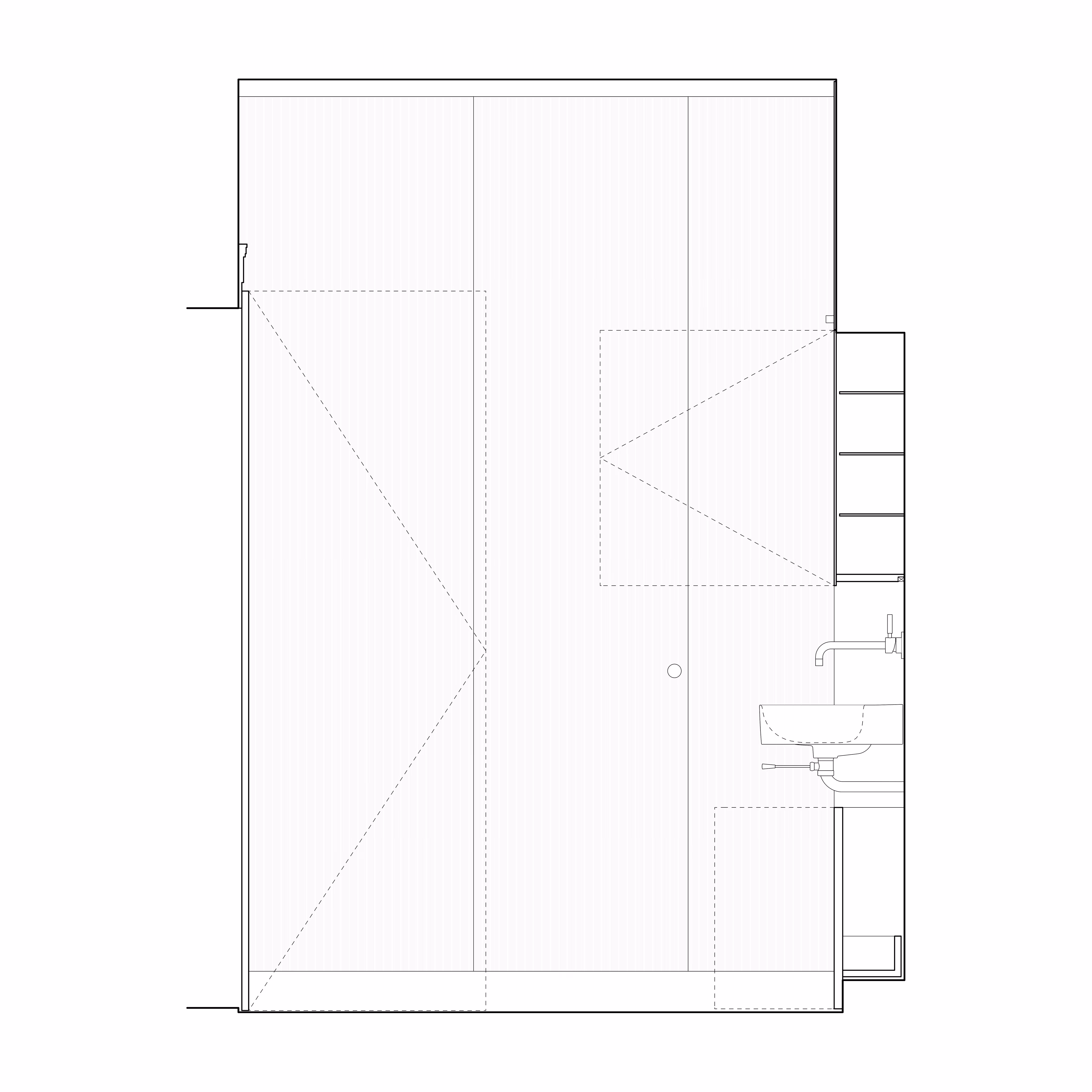 Schnitt Umbau Badezimmer, St.Gallen