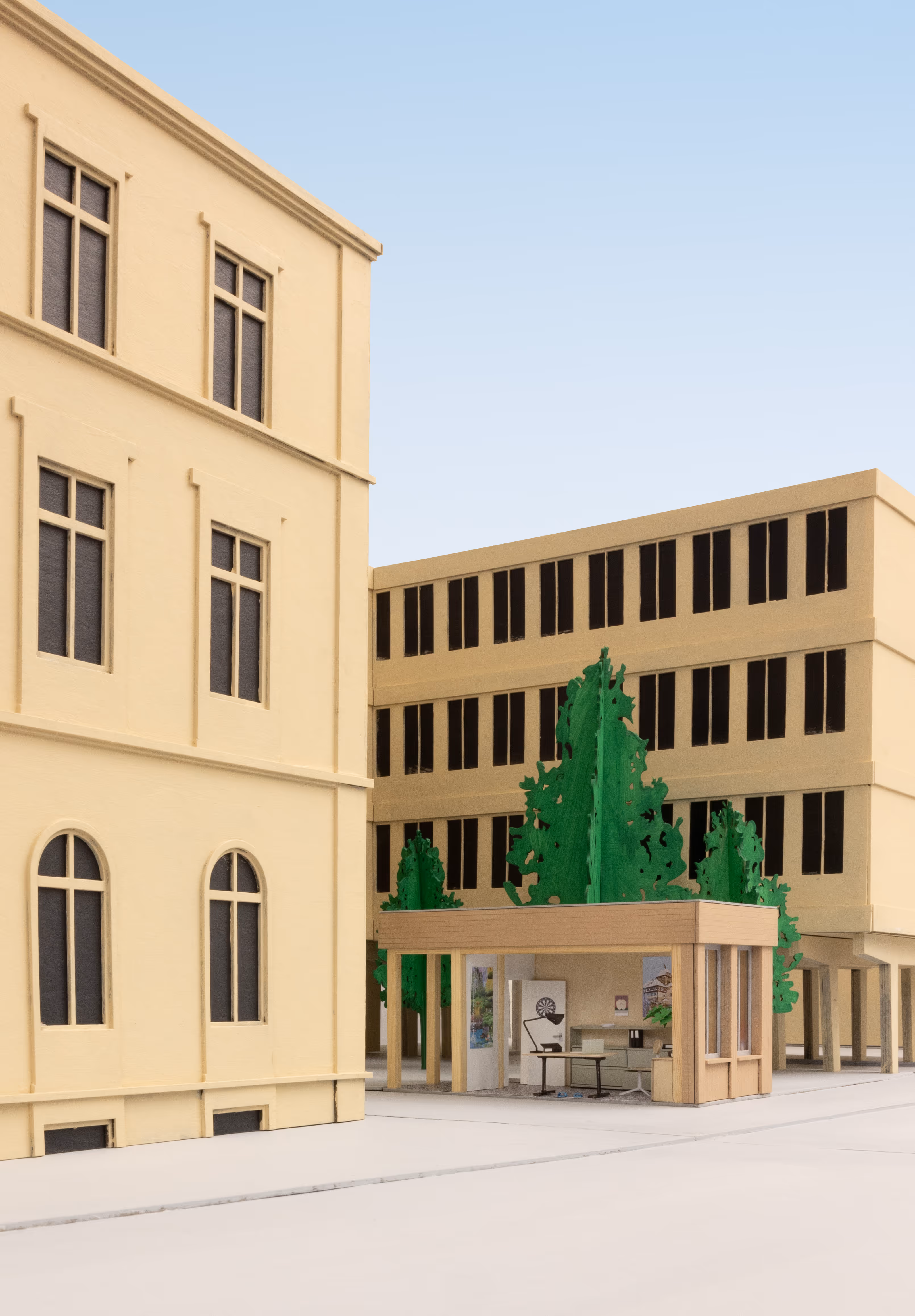 Modellfoto Camera Administrationis 'Die gute Verwaltung'