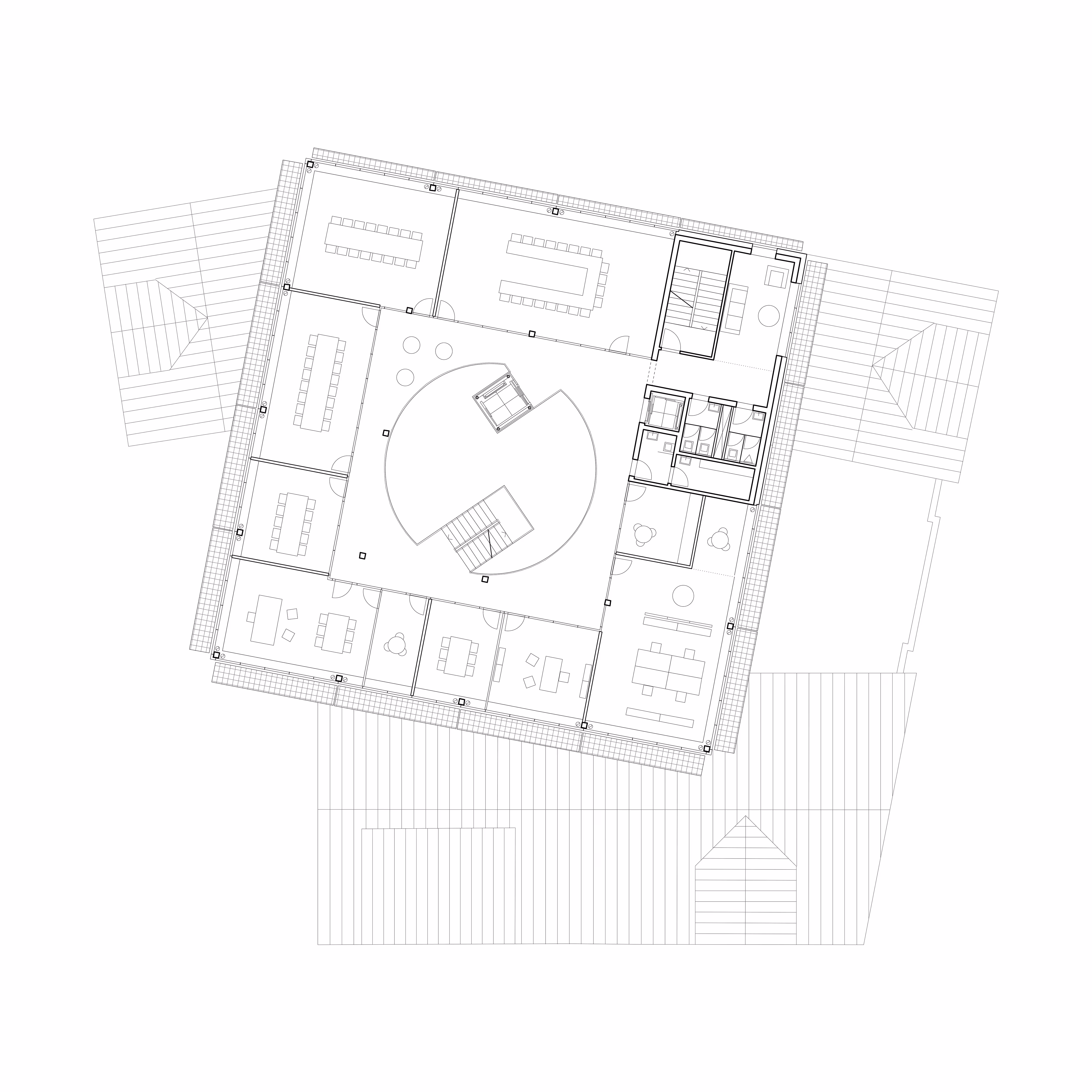 Grundriss Regelgeschoss Neues Stadthaus Romanshorn 'Back to the Future'