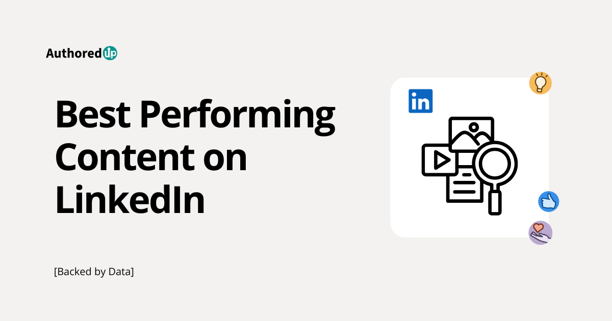 best performing content on linkedin