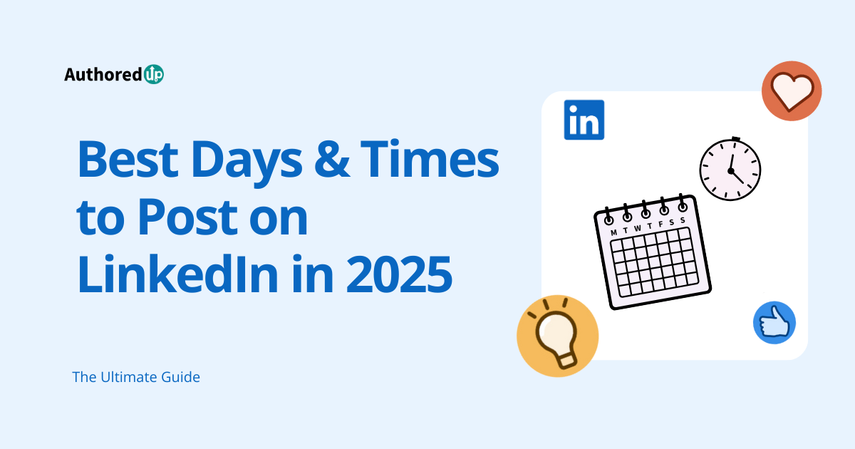 best-days-and-times-to-post on-linkedIn