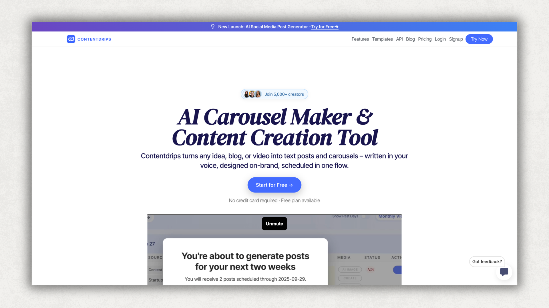 contentdrips-homepage