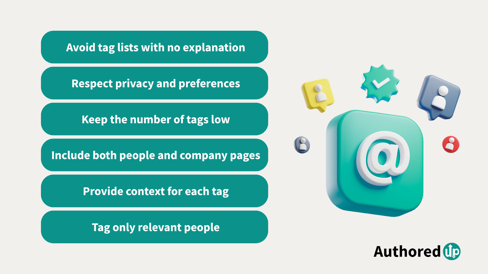 how to mention on linkedin tips