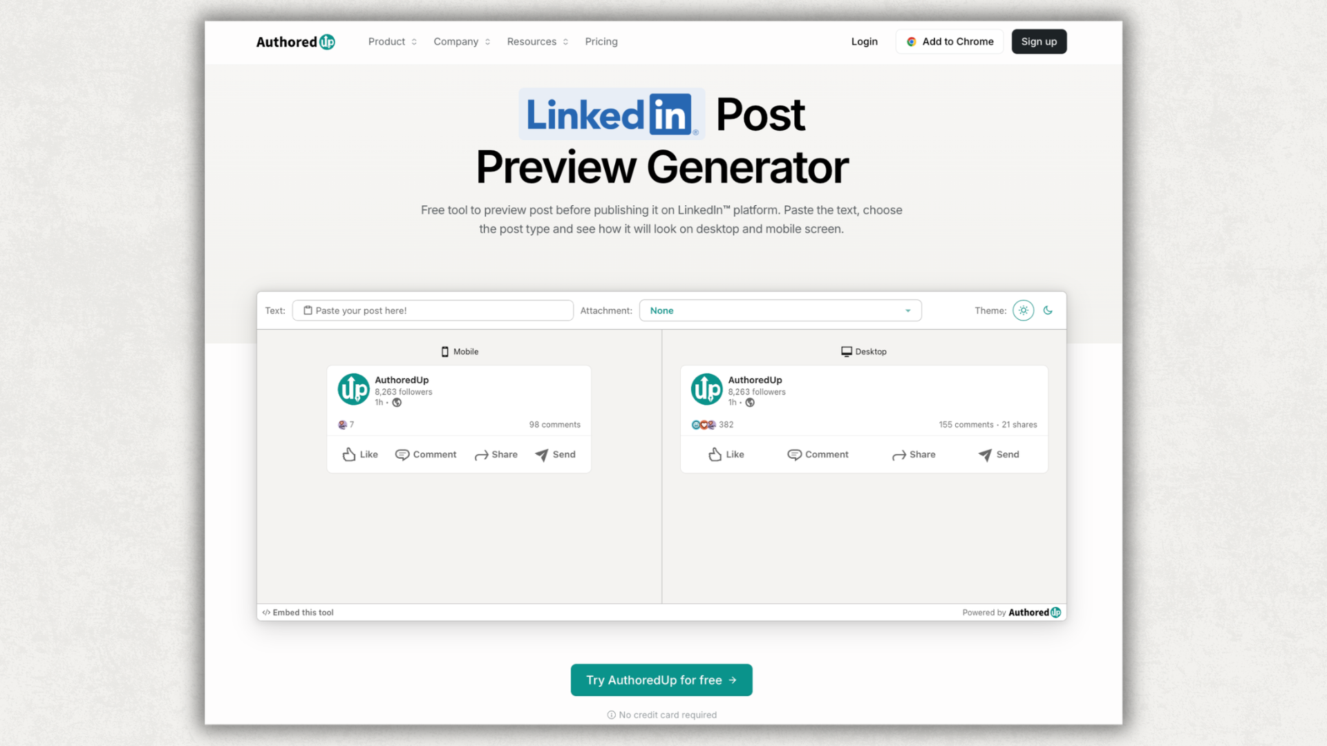 free-linkedIn-post-preview-generator