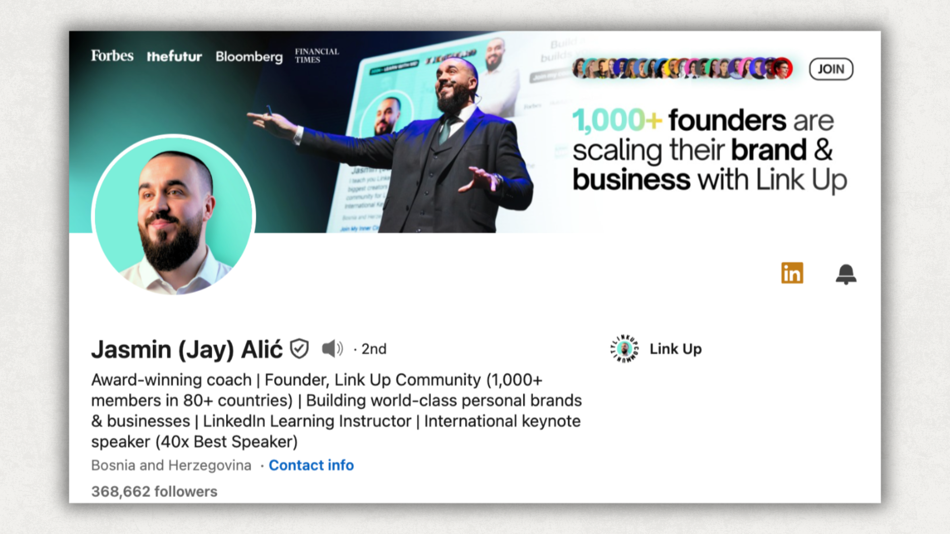 jasmin-alic-linkedin-headline-and-cover