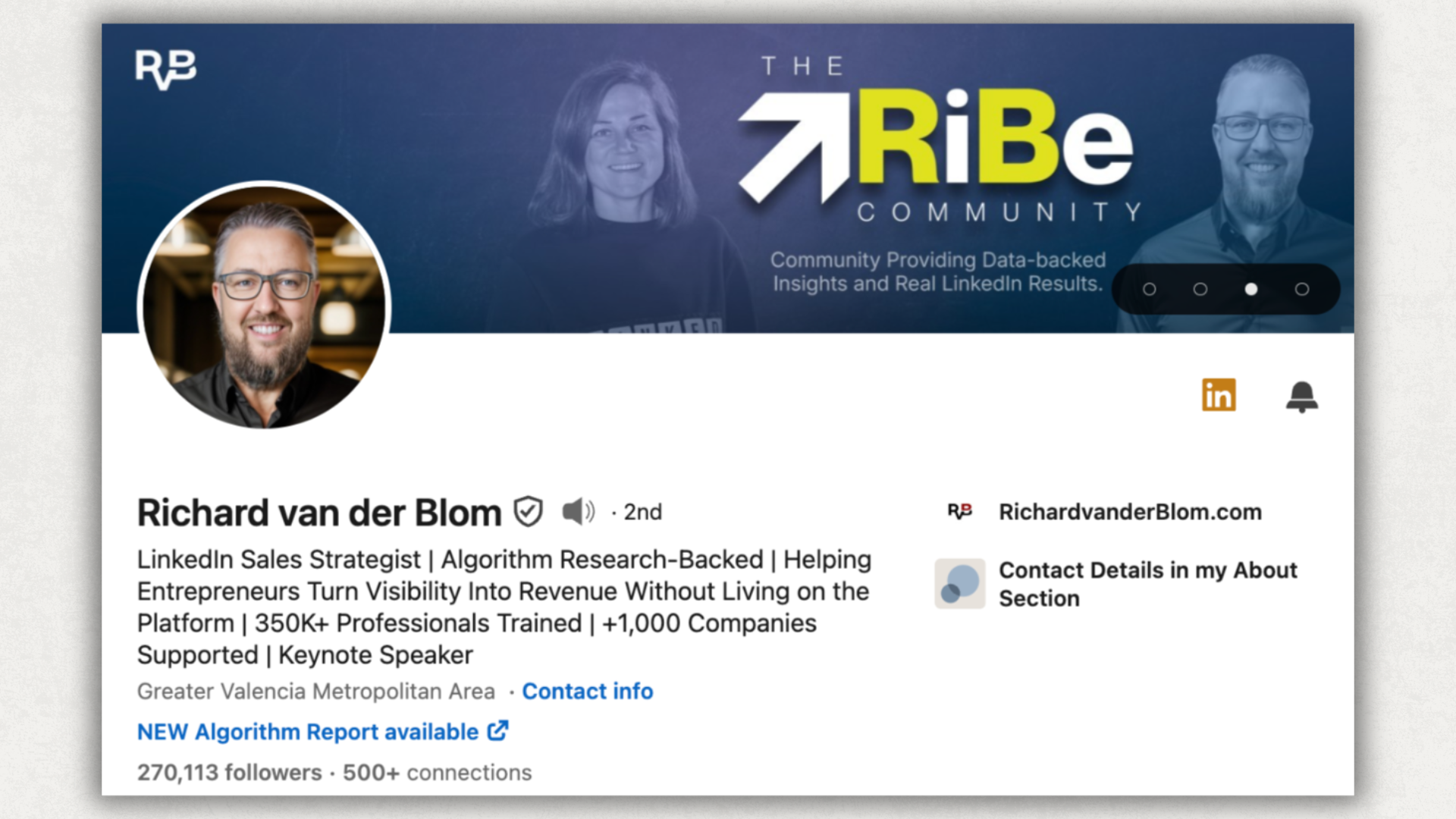 richard-van-der-bloom-linkedin-headline-and-cover