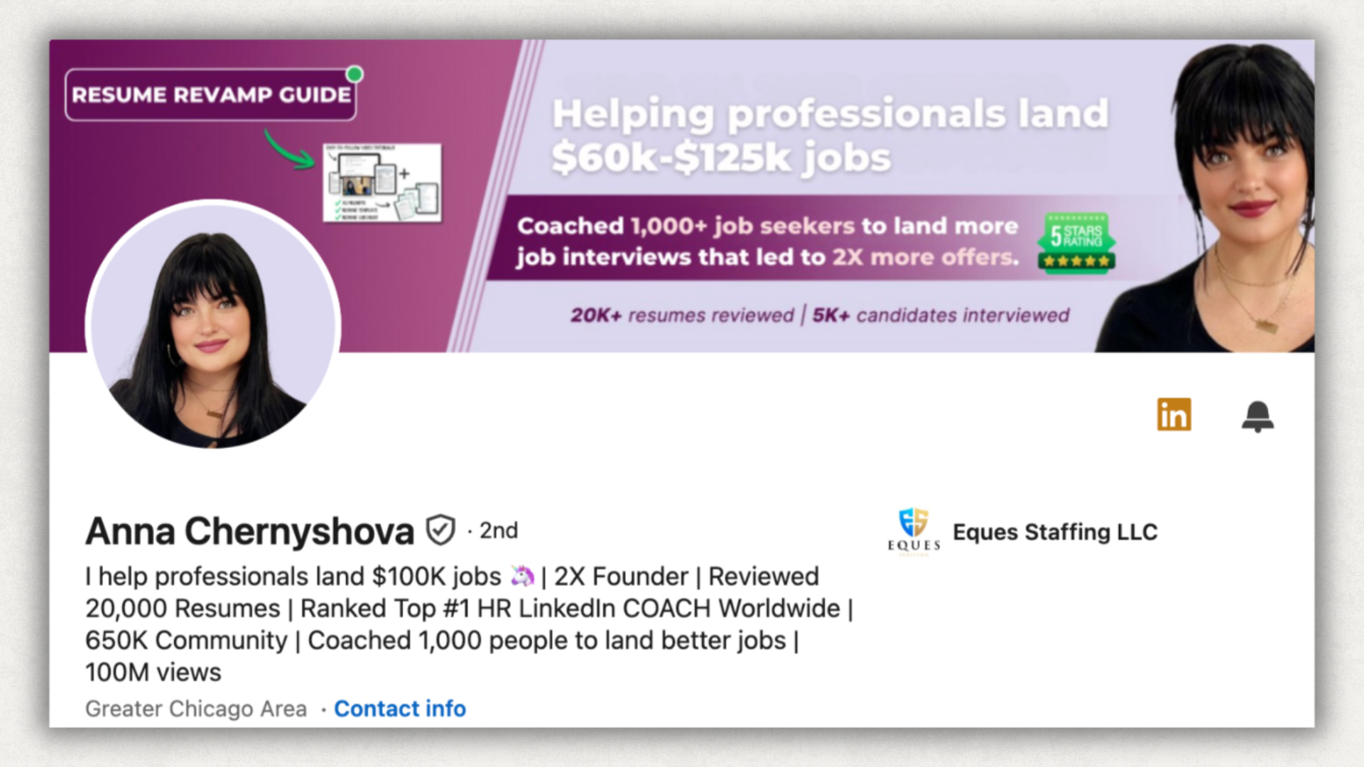 anna chernyshova linkedin profile