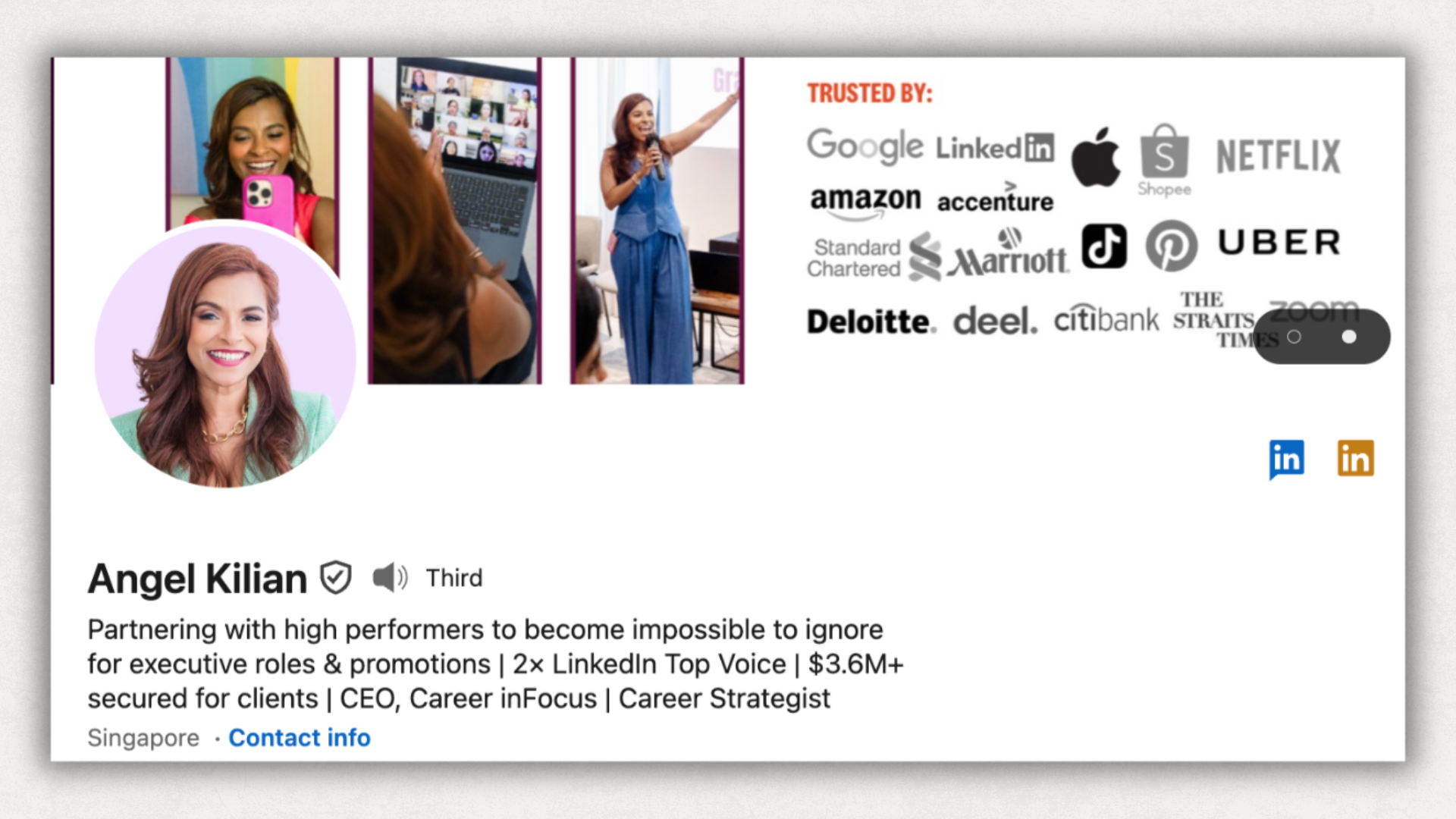 angel kilian linkedin profile