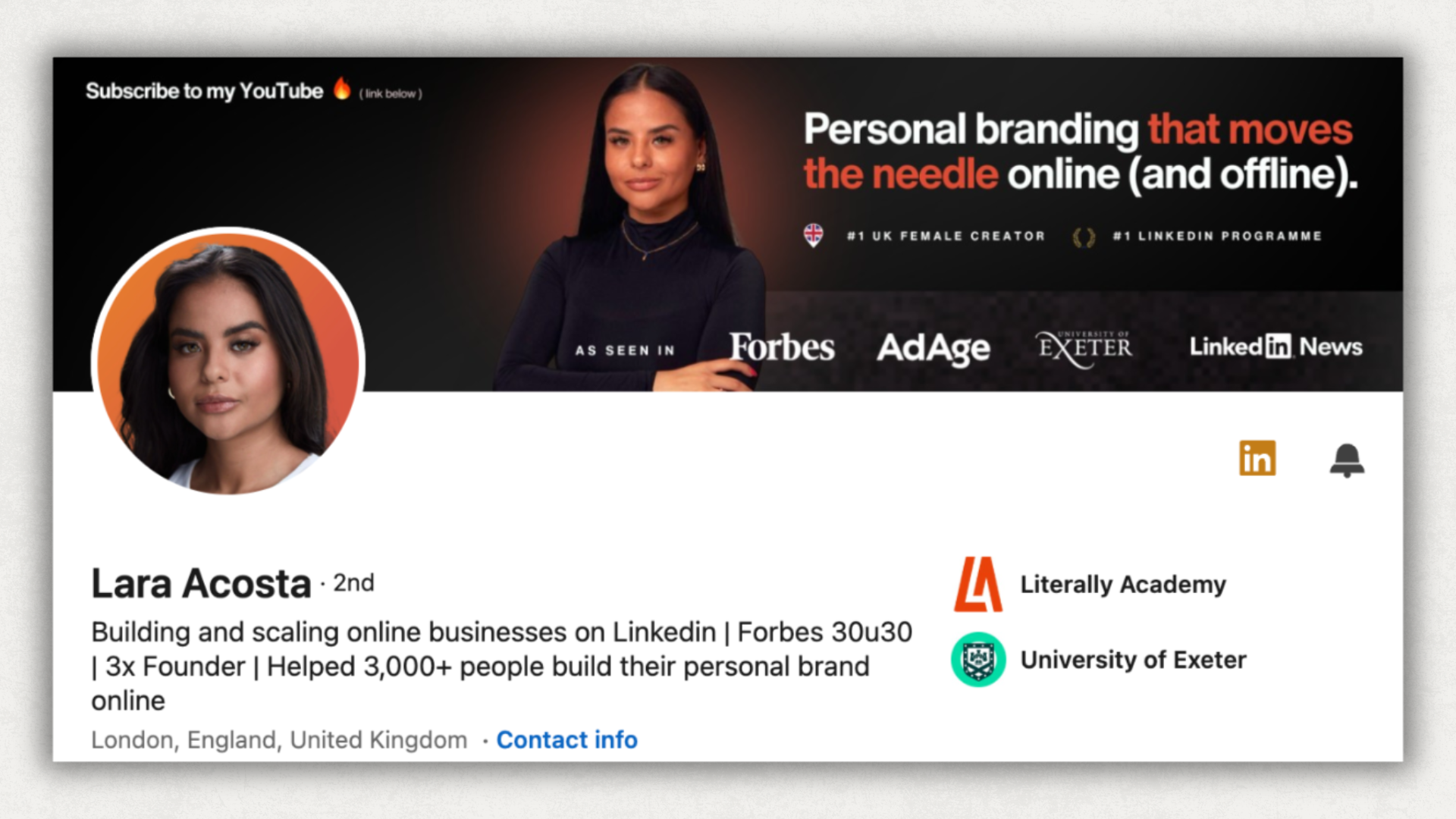 lara acosta linkedin profile