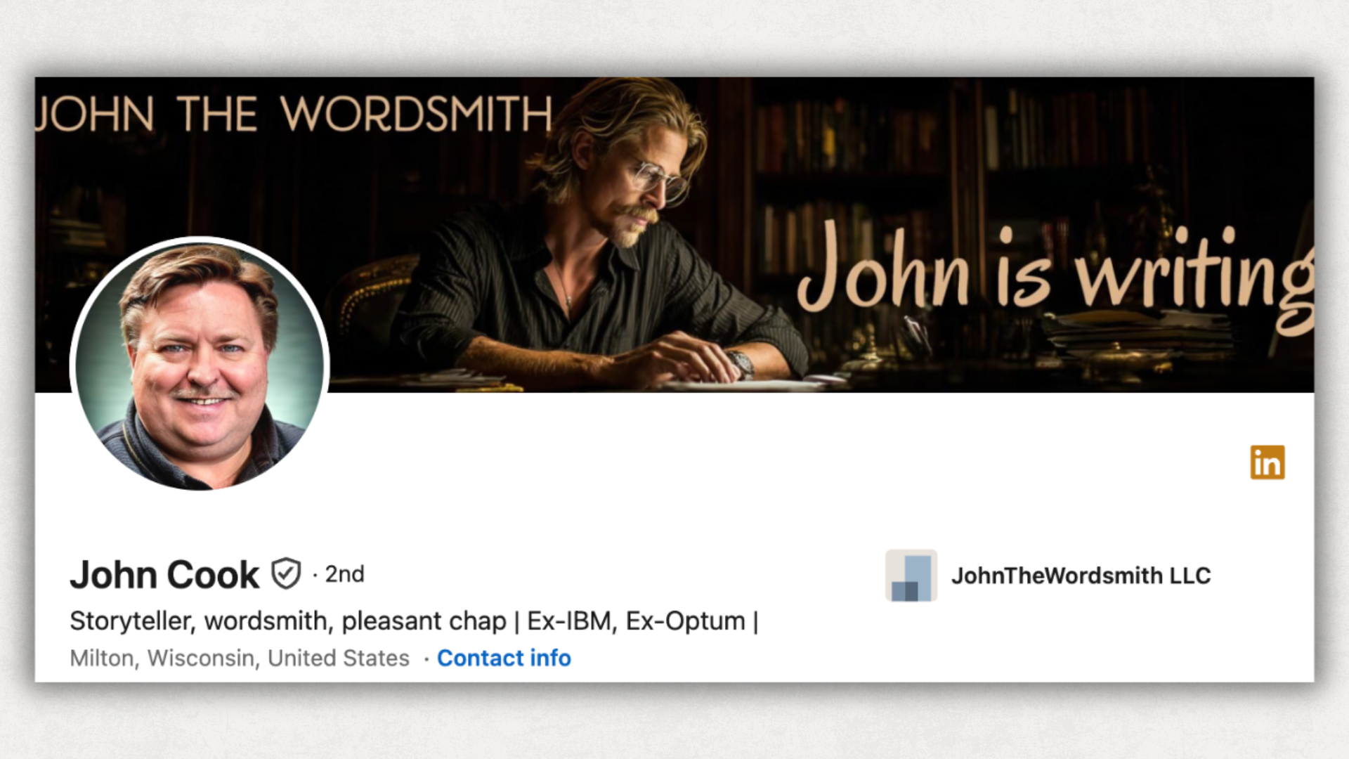 john cook linkedin profile