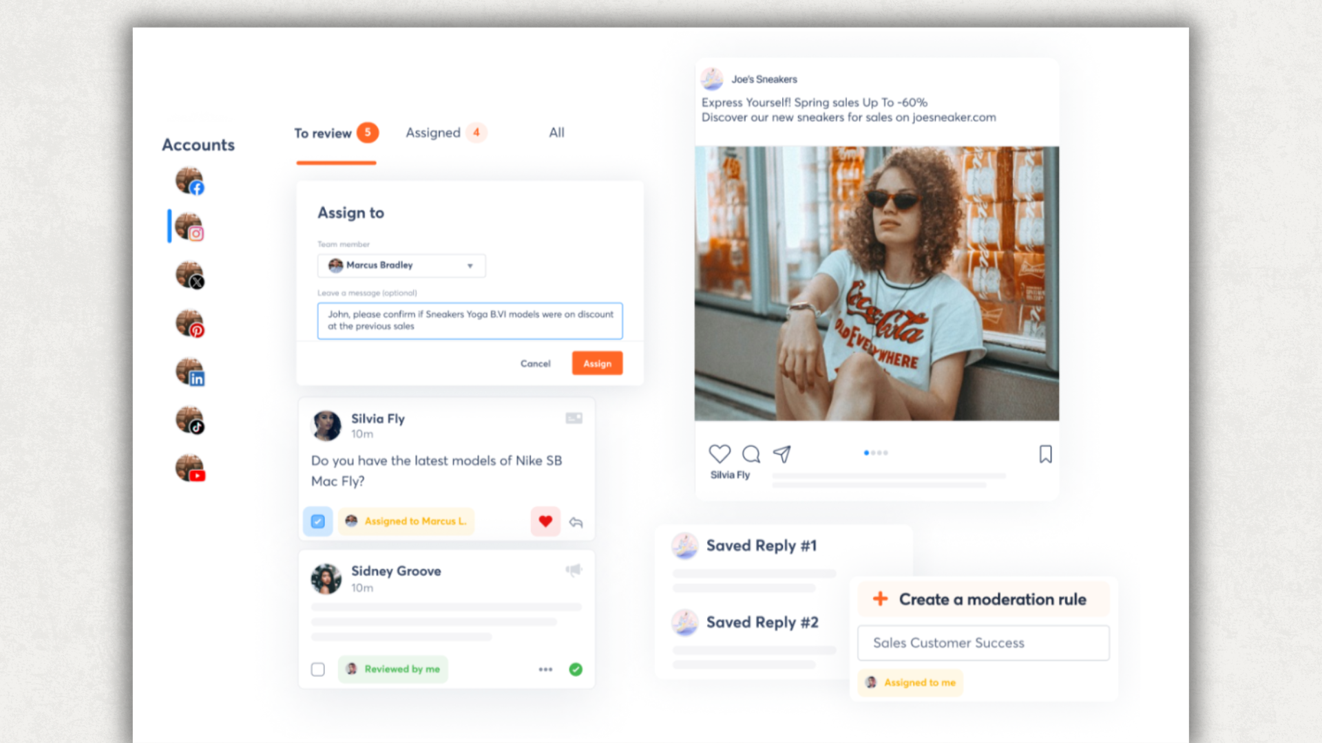 agorapulse dashboard