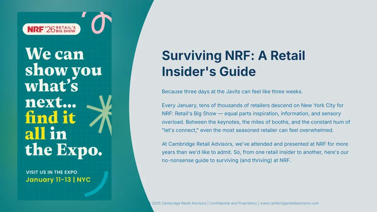 Surviving NRF: A Retiail Insider's Guide