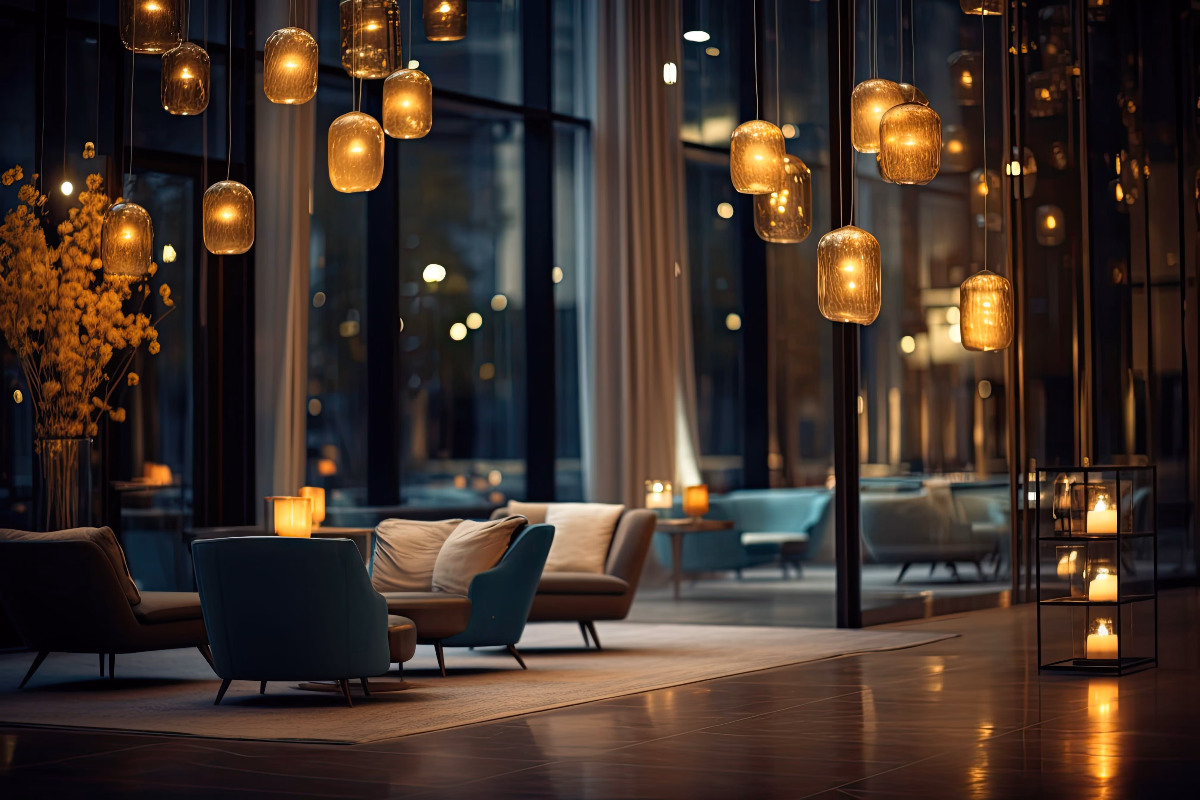 Hotel lobby