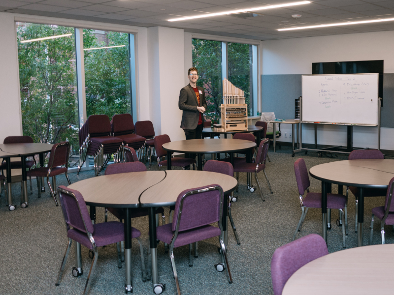 The First New Learning Space is Here!