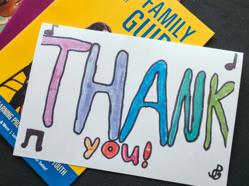 Open Dress Rehearsals: Honouring a Lifelong Friend of Music