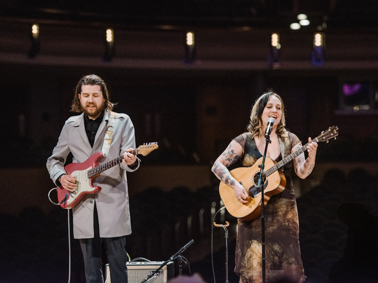 Mallory Chipman performs with accompaniment 