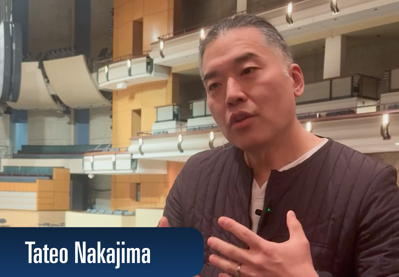 Tateo Nakajima, Acousitian.