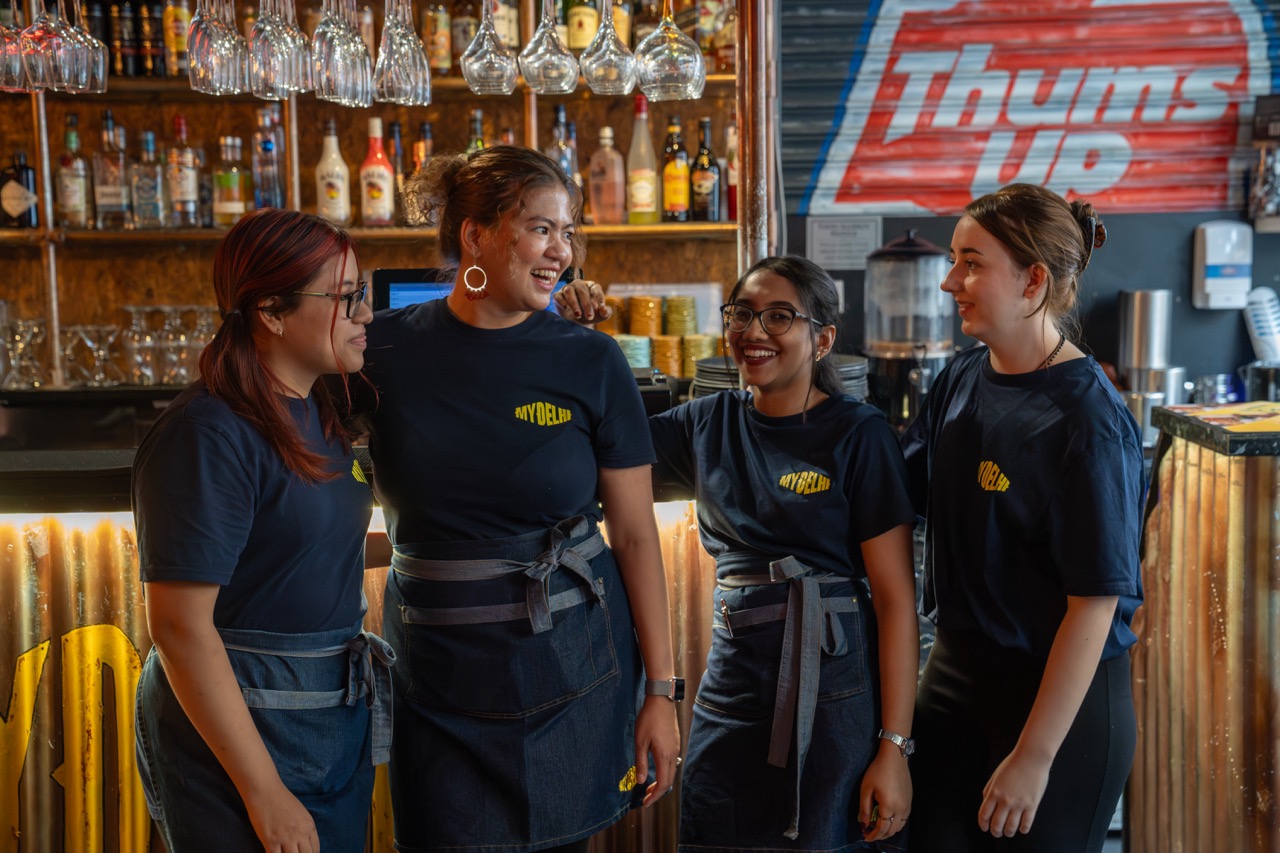 The heart of My Delhi Newcastle — our amazing team behind the award-winning experience.