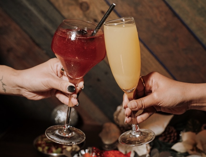 Festive Bottomless brunch table