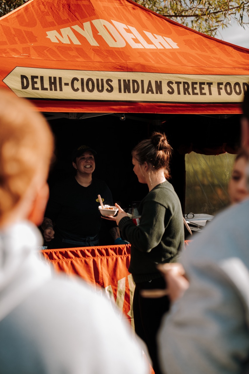 Our My Delhi Tent at Wylam Brewery