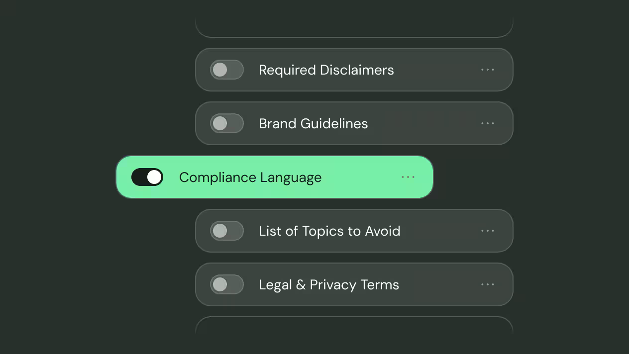 Organization instructions editor for configuring company-wide AI guidance.