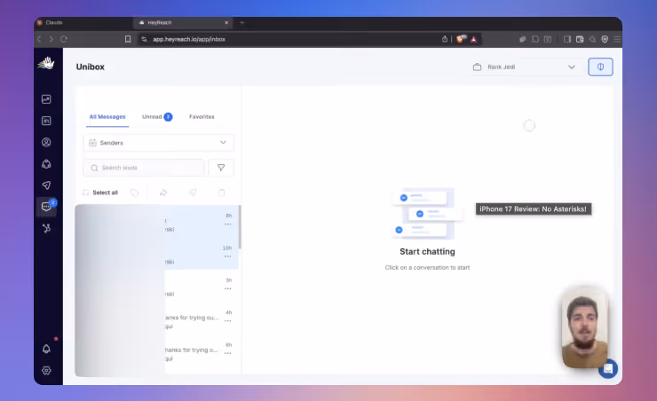 Draft responses to leads who replied