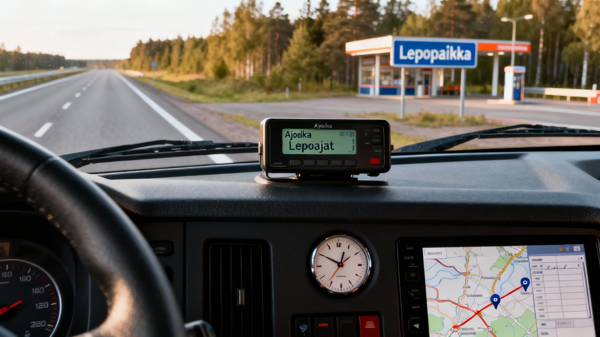 Ajo- ja lepoajat hallintaan käytännön opas kuljettajille