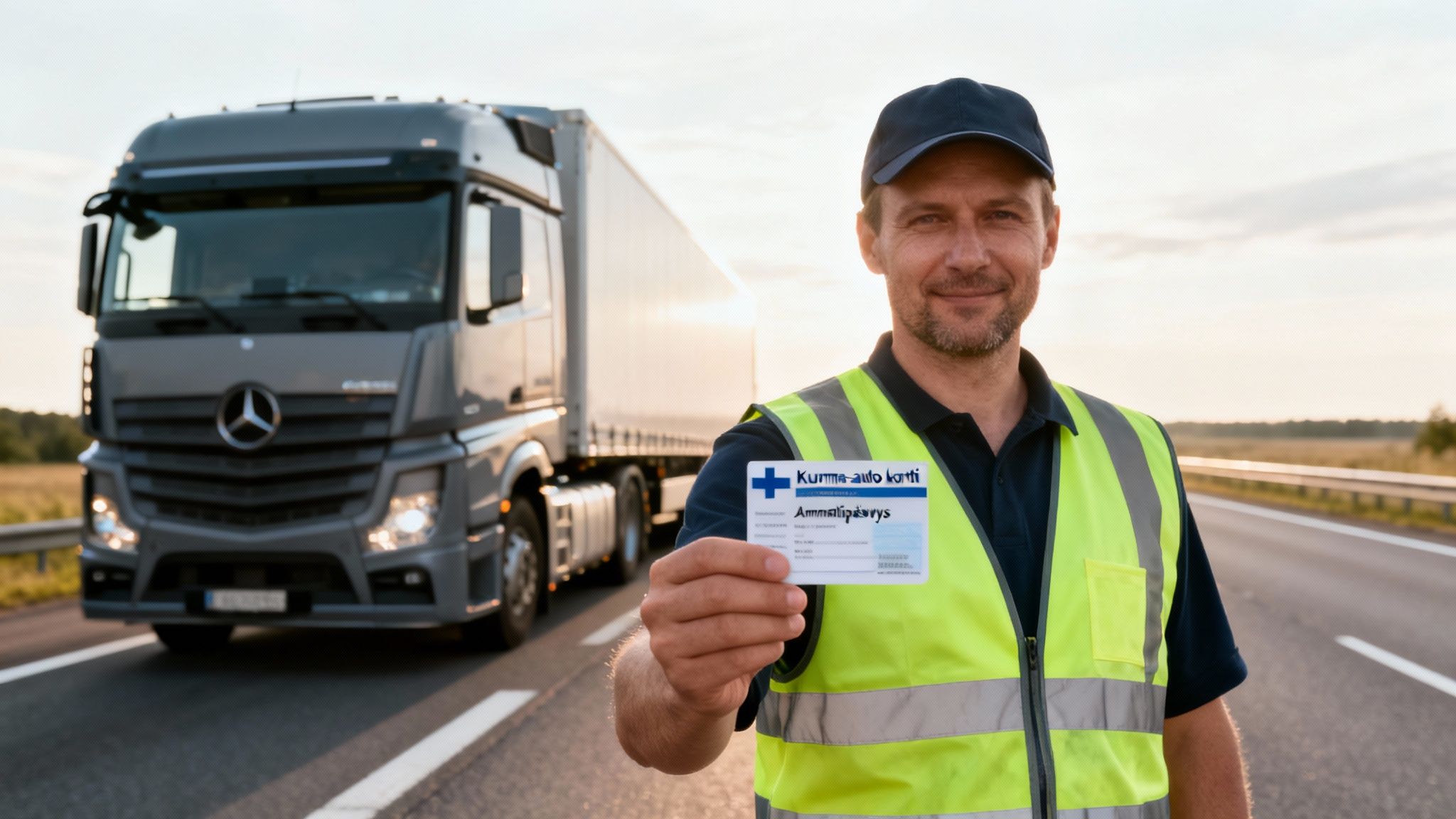 Kuorma-auto kortti ja ammattipätevyys käytännön opas