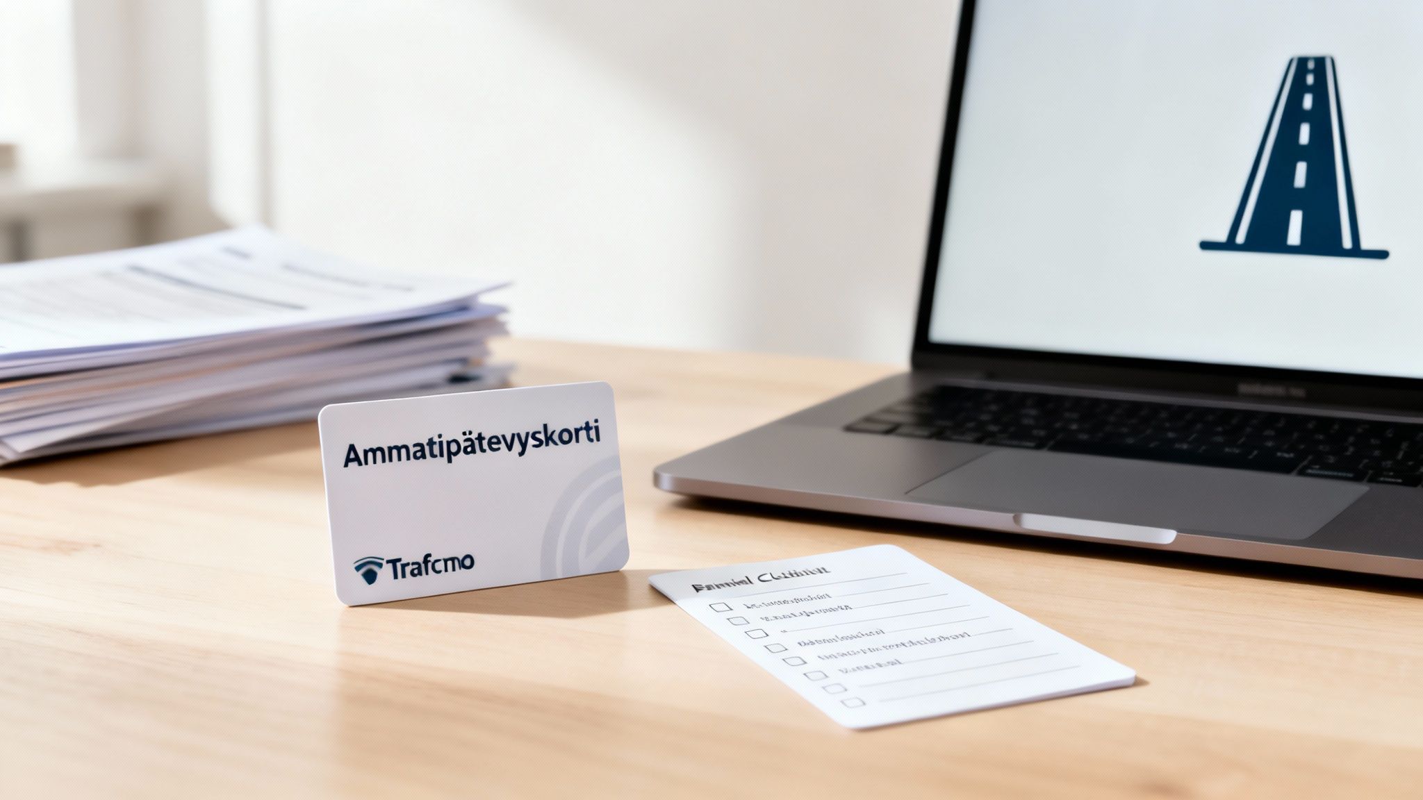 Ammattipätevyyskortti haltuun käytännönläheisellä oppaalla