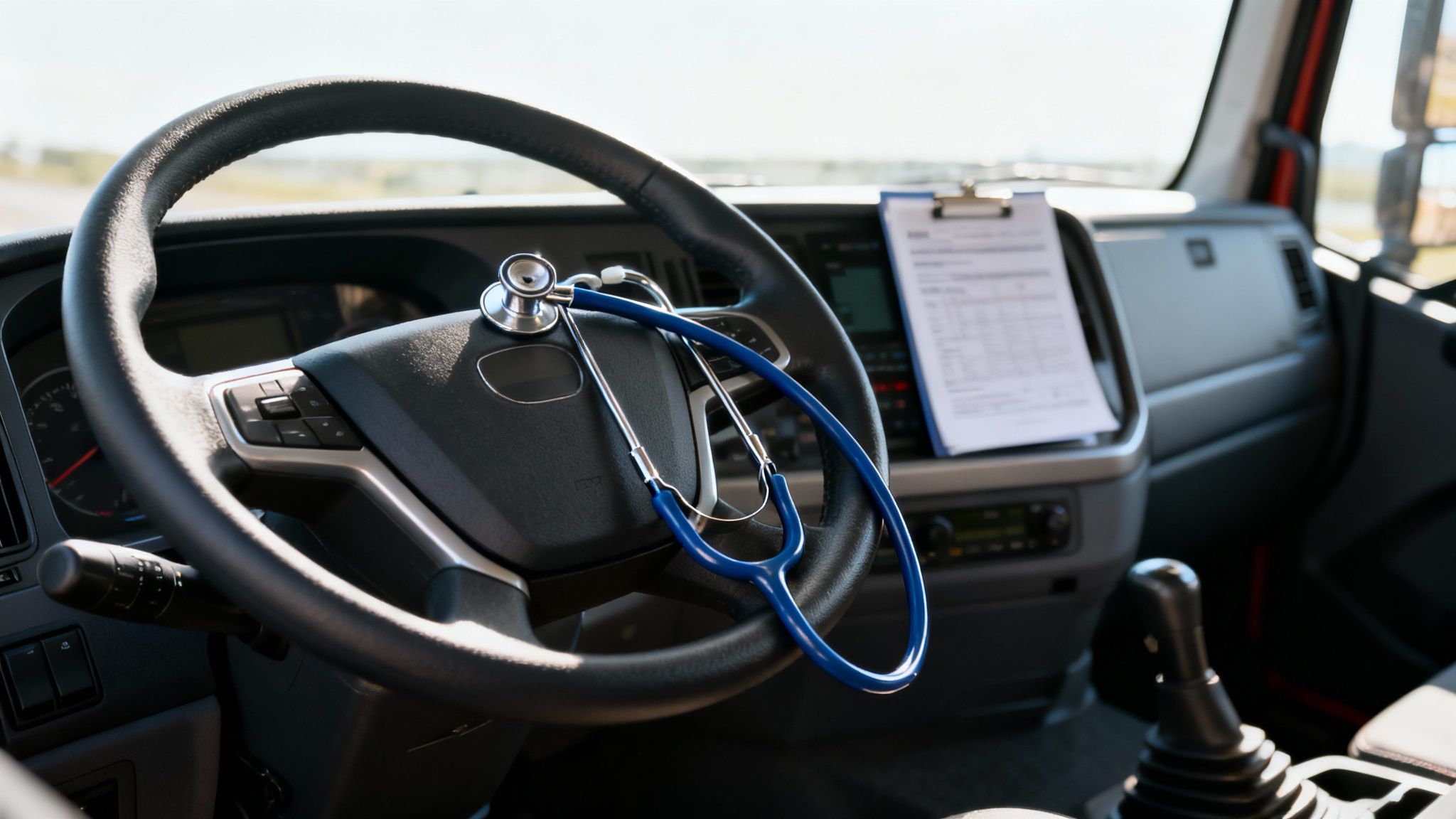 Terveysperusteinen ajokyvyn arviointi: Opas ammattikuljettajille