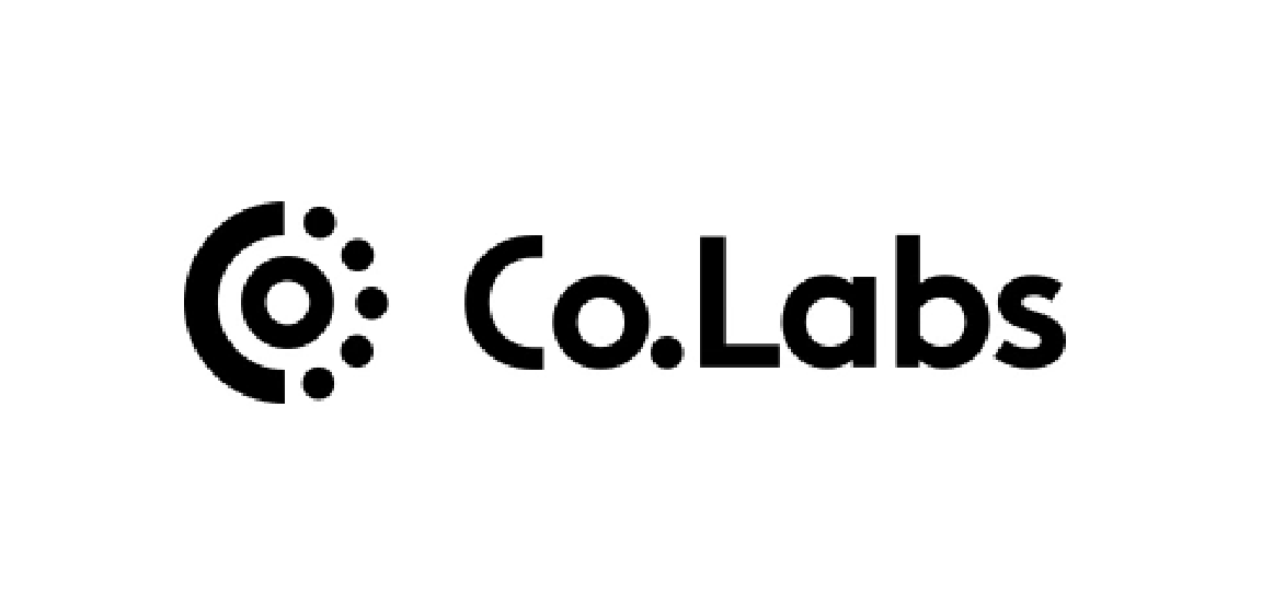 Co.Labs company logo in black text with circular design on the left.
