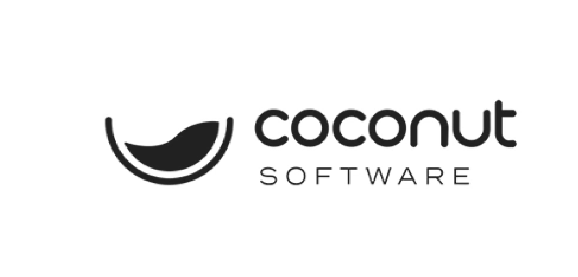 Coconut Software company logo with stylized coconut icon and text.
