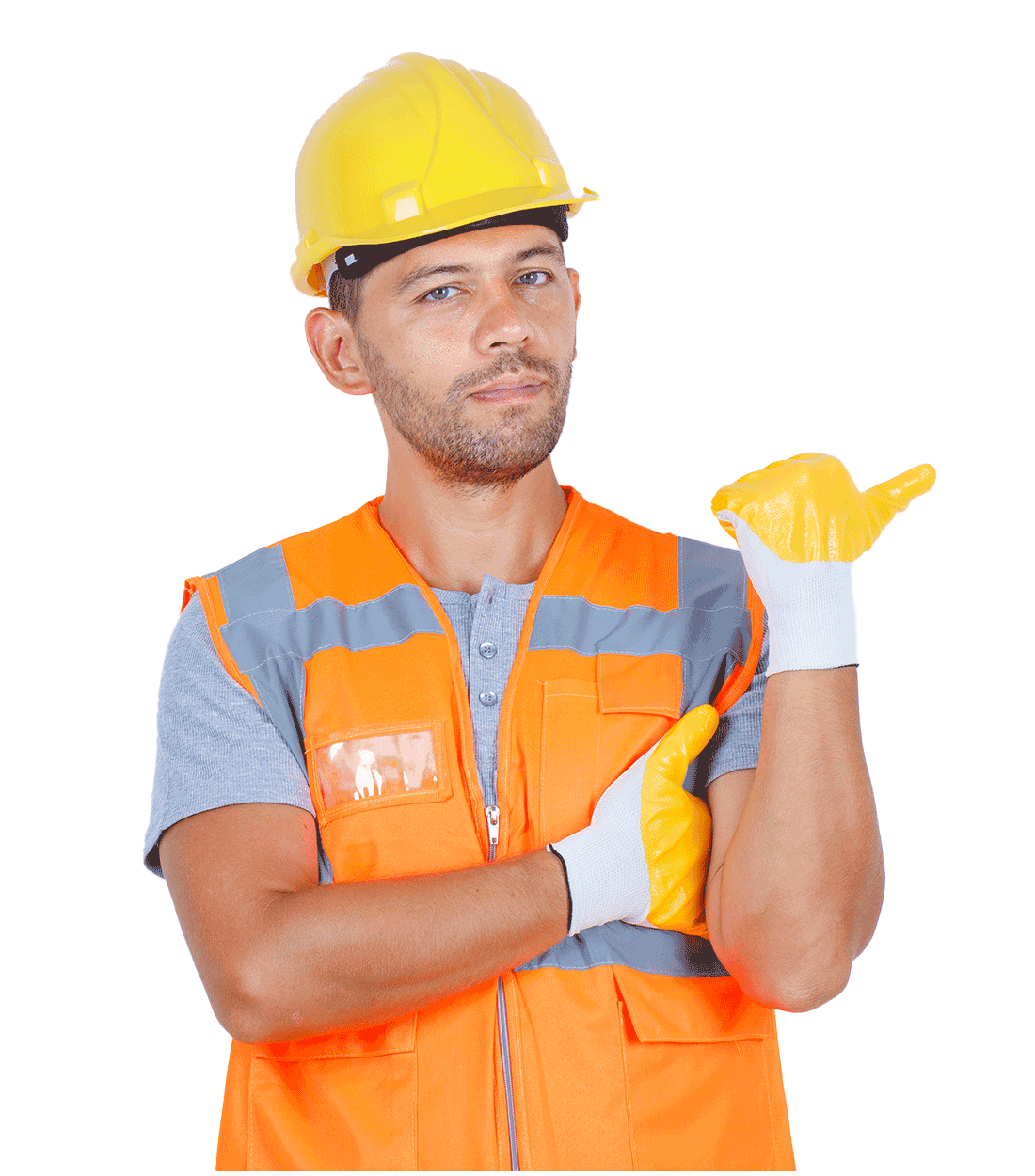 construction worker portrait