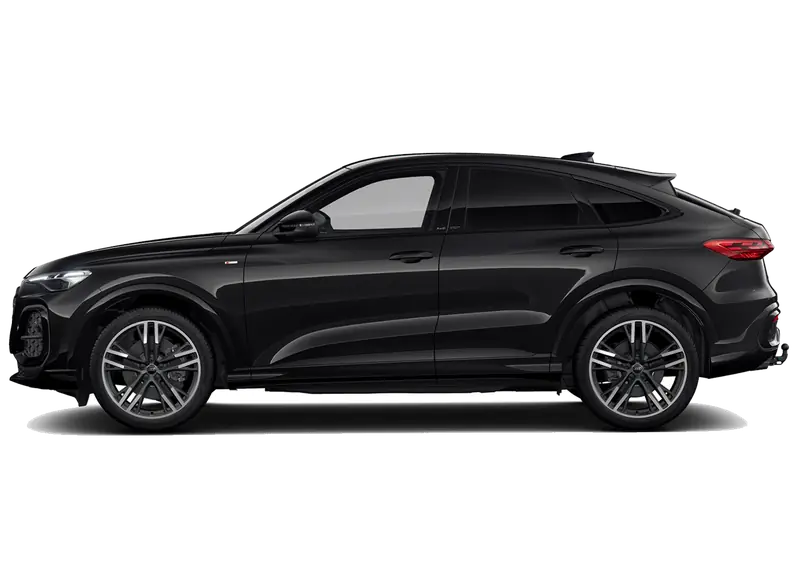 Audi Q3 in der Seitenansicht