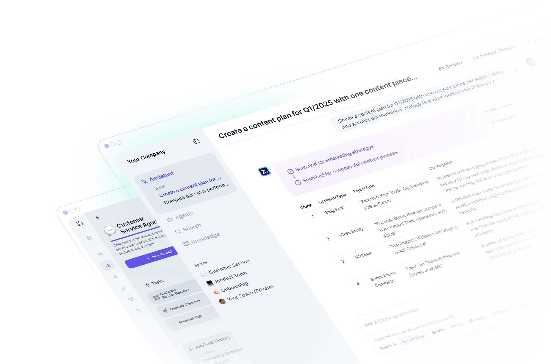 Zive overview screen