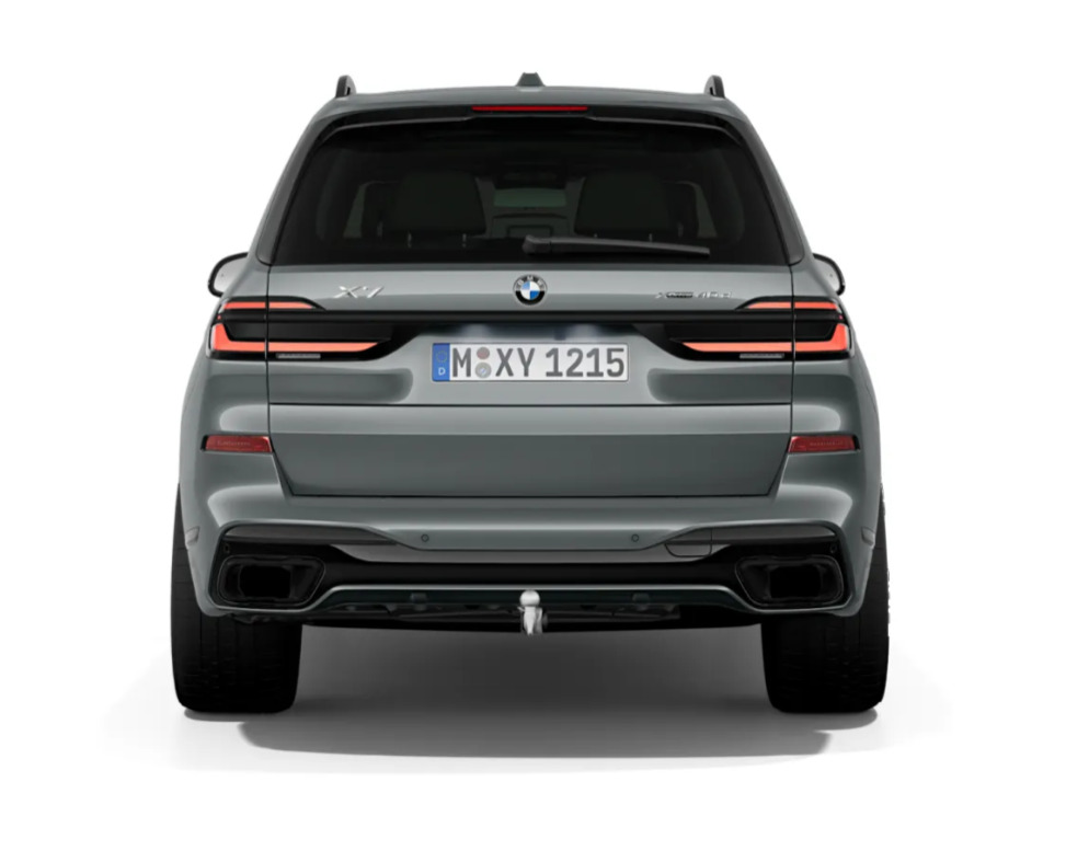 BMW X7 – Heckansicht
