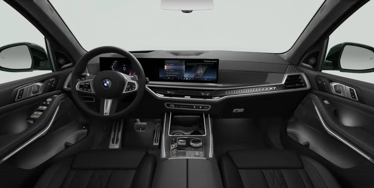 BMW X7 – Cockpit mit Armaturenbrett