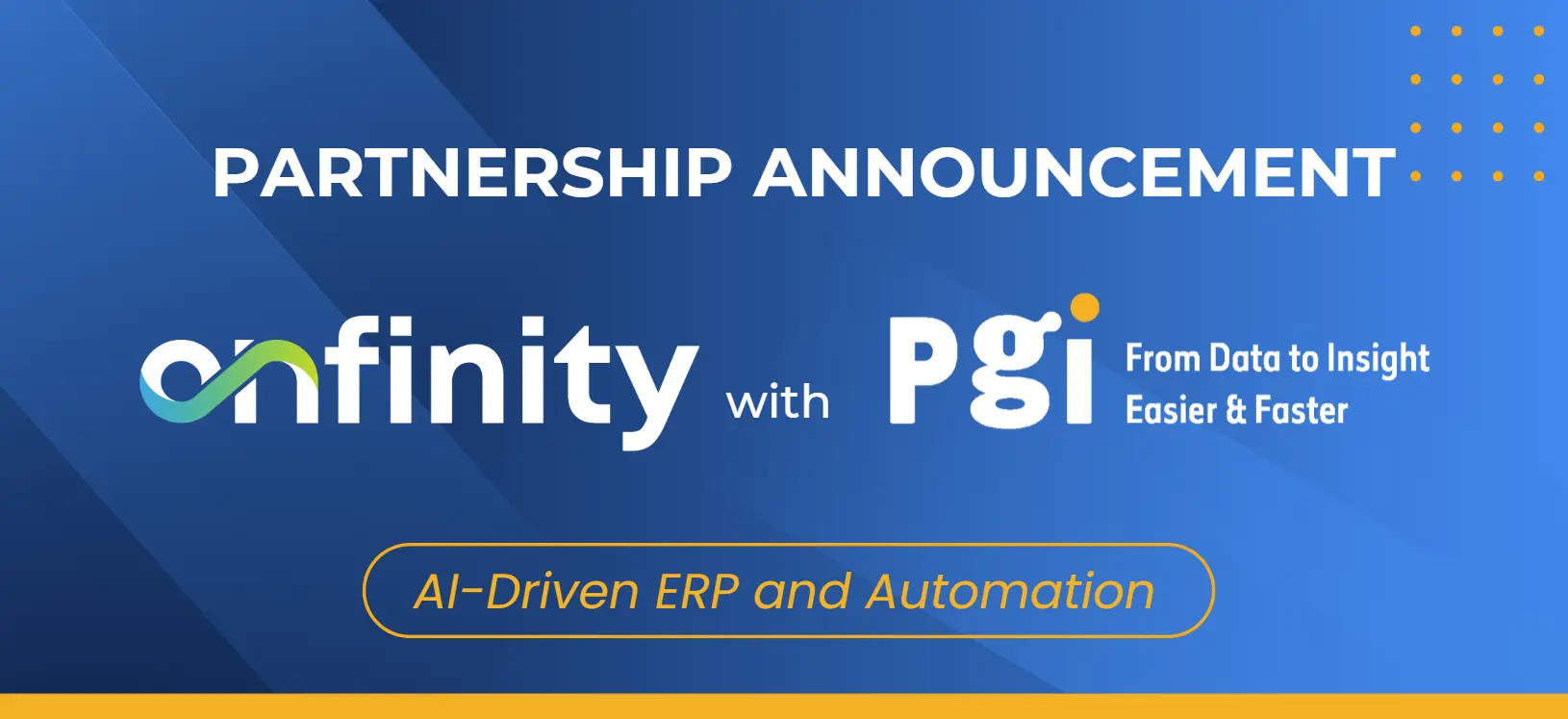 Perform Global Inc. Announces Strategic Partnership with Onfinity for AI-Driven ERP and Automation