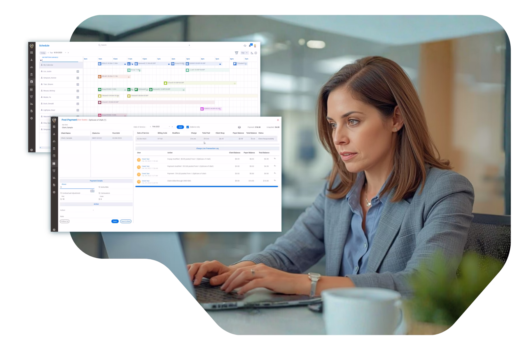 ABA Billing Software Software being used by a modern ABA practice leader