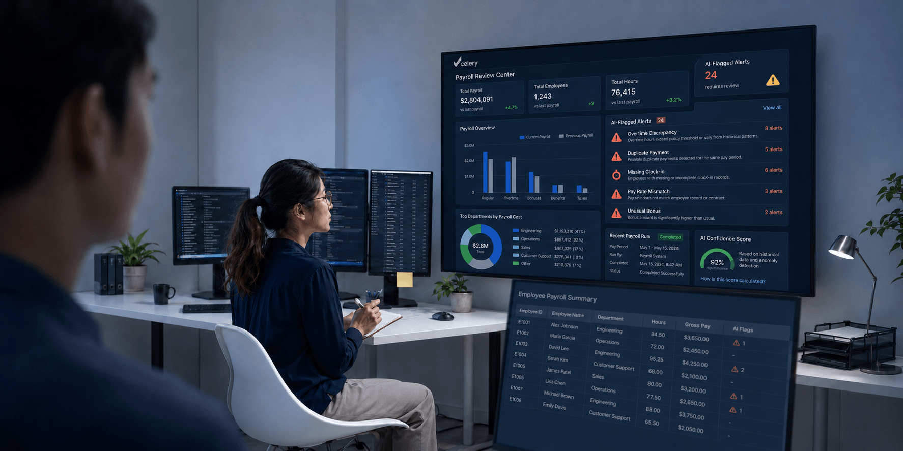 How AI Payroll Automation Works in Multi-Location Businesses