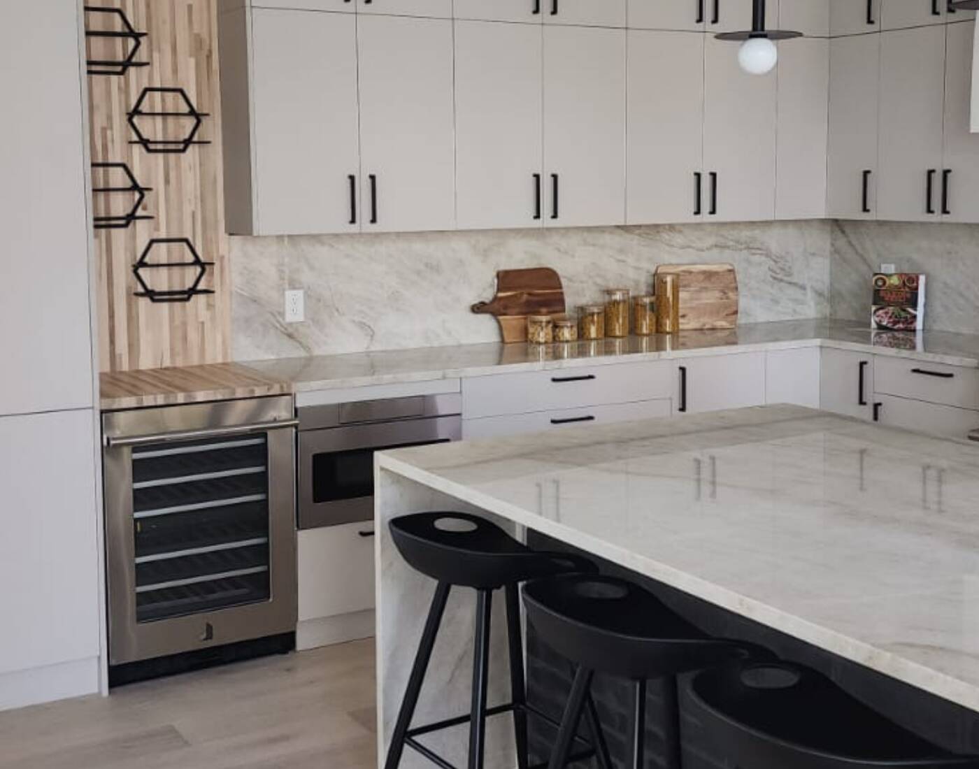 Prefabricated Cabinet Installation