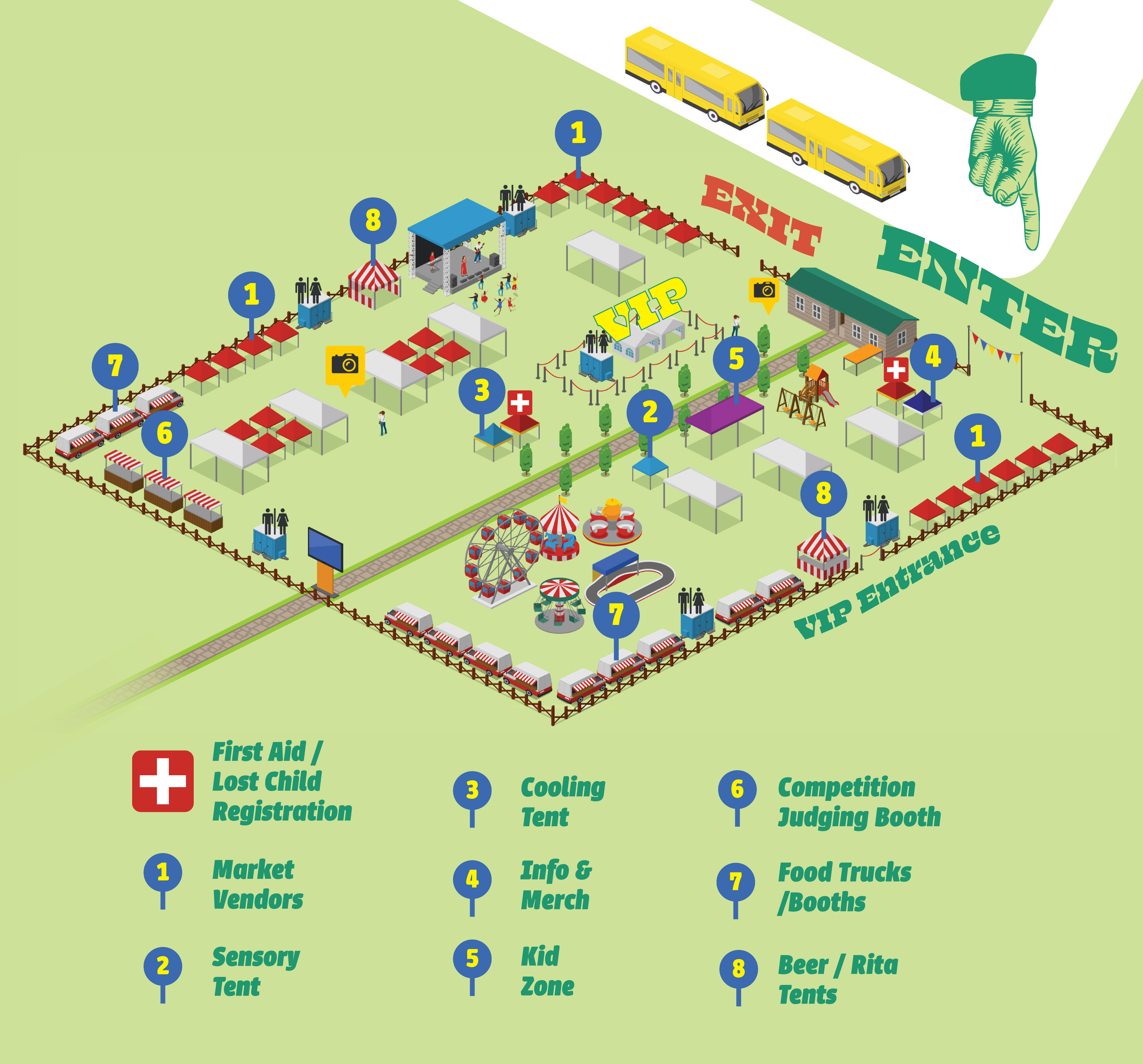 Kyle Fair event map