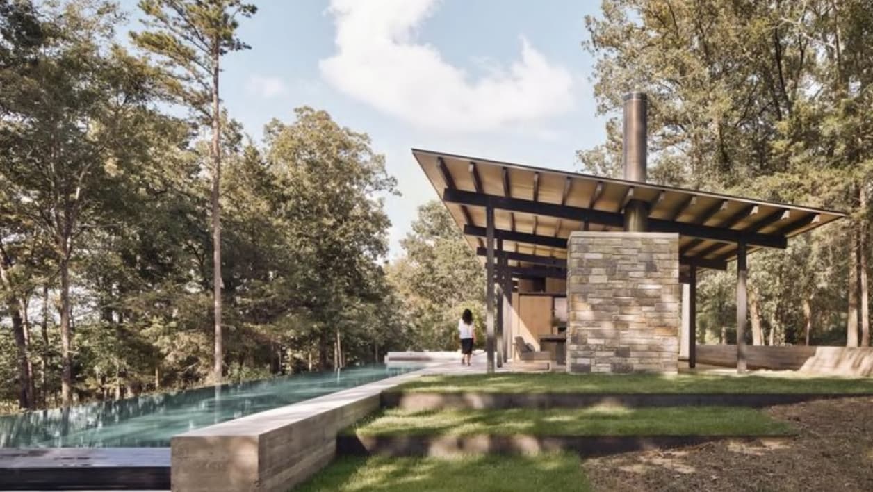 eco friendly residential villa in Panama surrounded by forest with modern architecture and wellness design