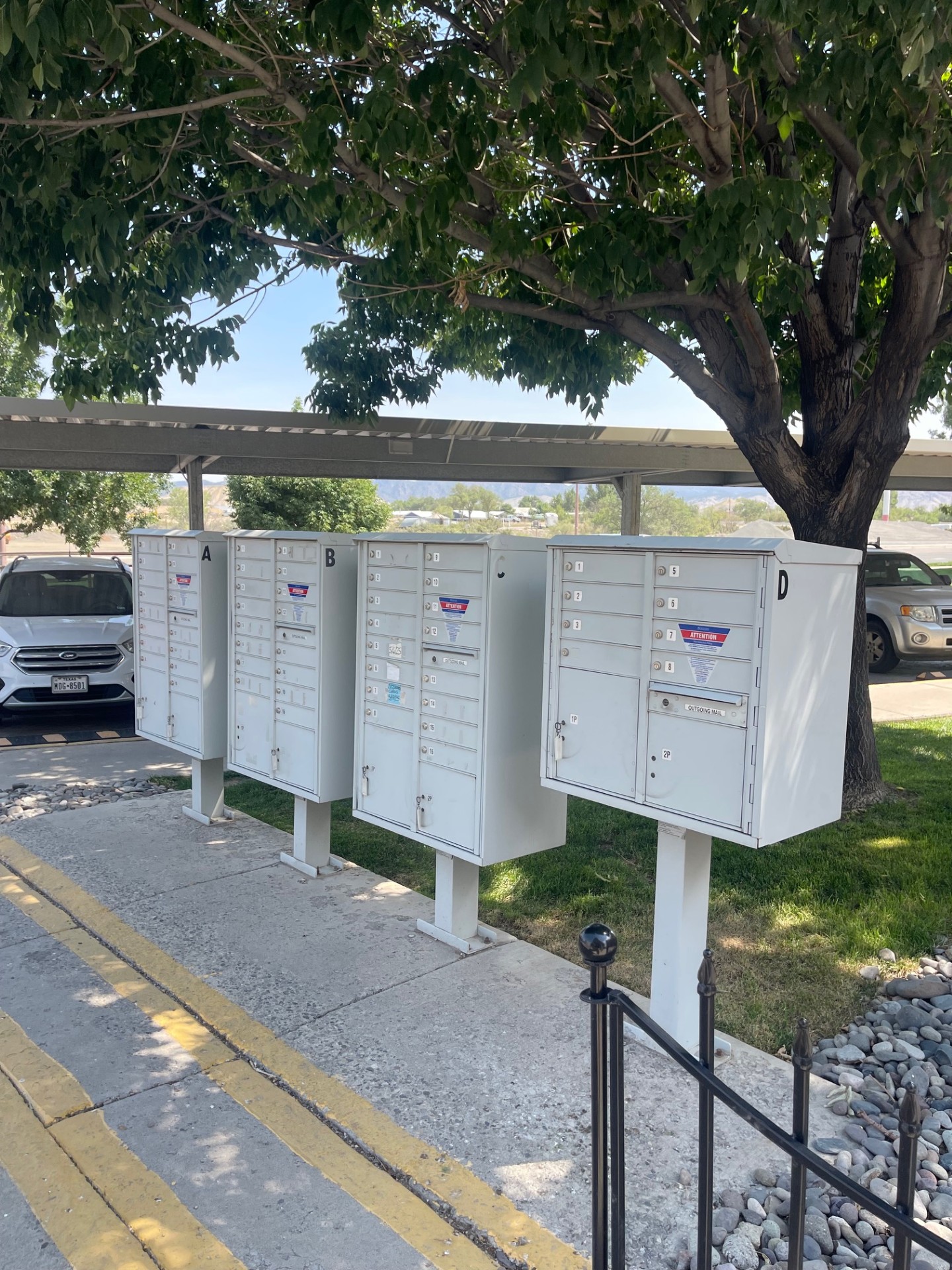 exterior mailboxes
