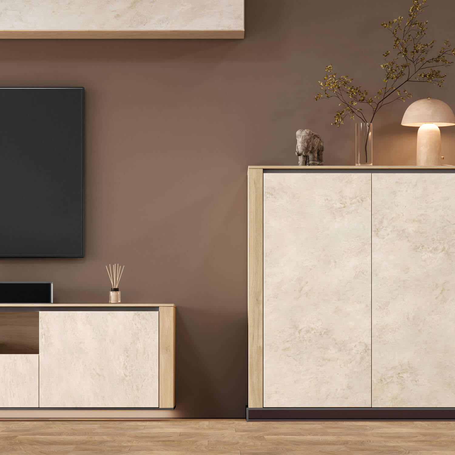 kaleidoscope surface design wallcovering